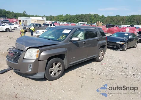 2011 GMC Terrain Sle-1 из США, поврежденный, VIN 2CTALMEC3B6406066